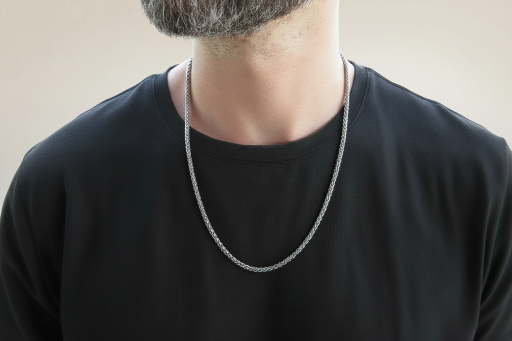 Classic Wheat Chain Necklace