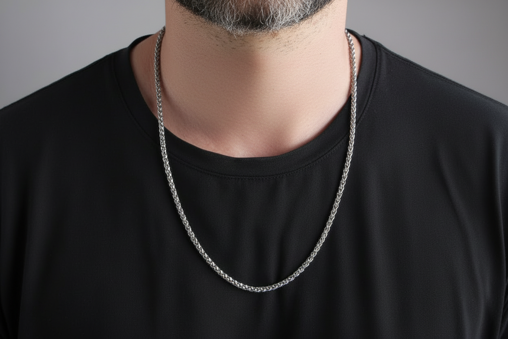 Classic Wheat Chain Necklace
