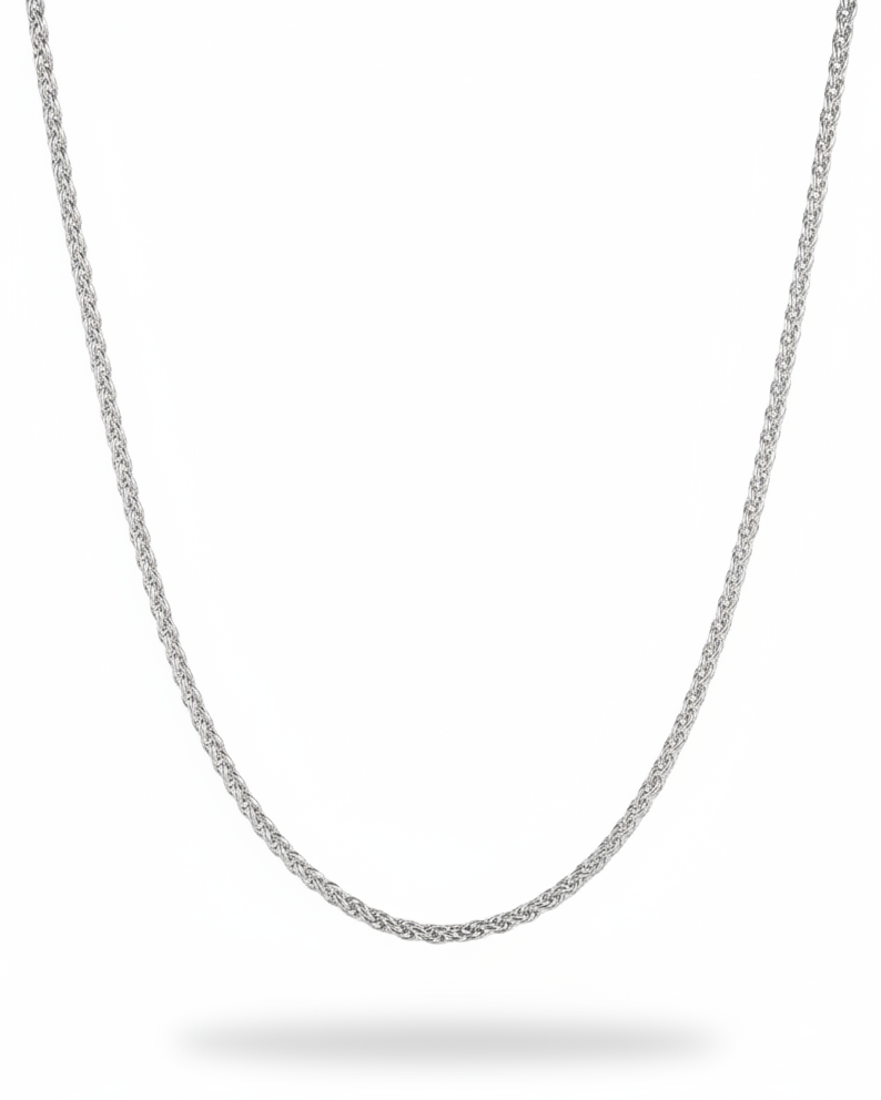 Classic Wheat Chain Necklace