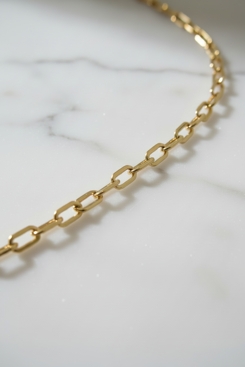 Paperclip Chain Necklace