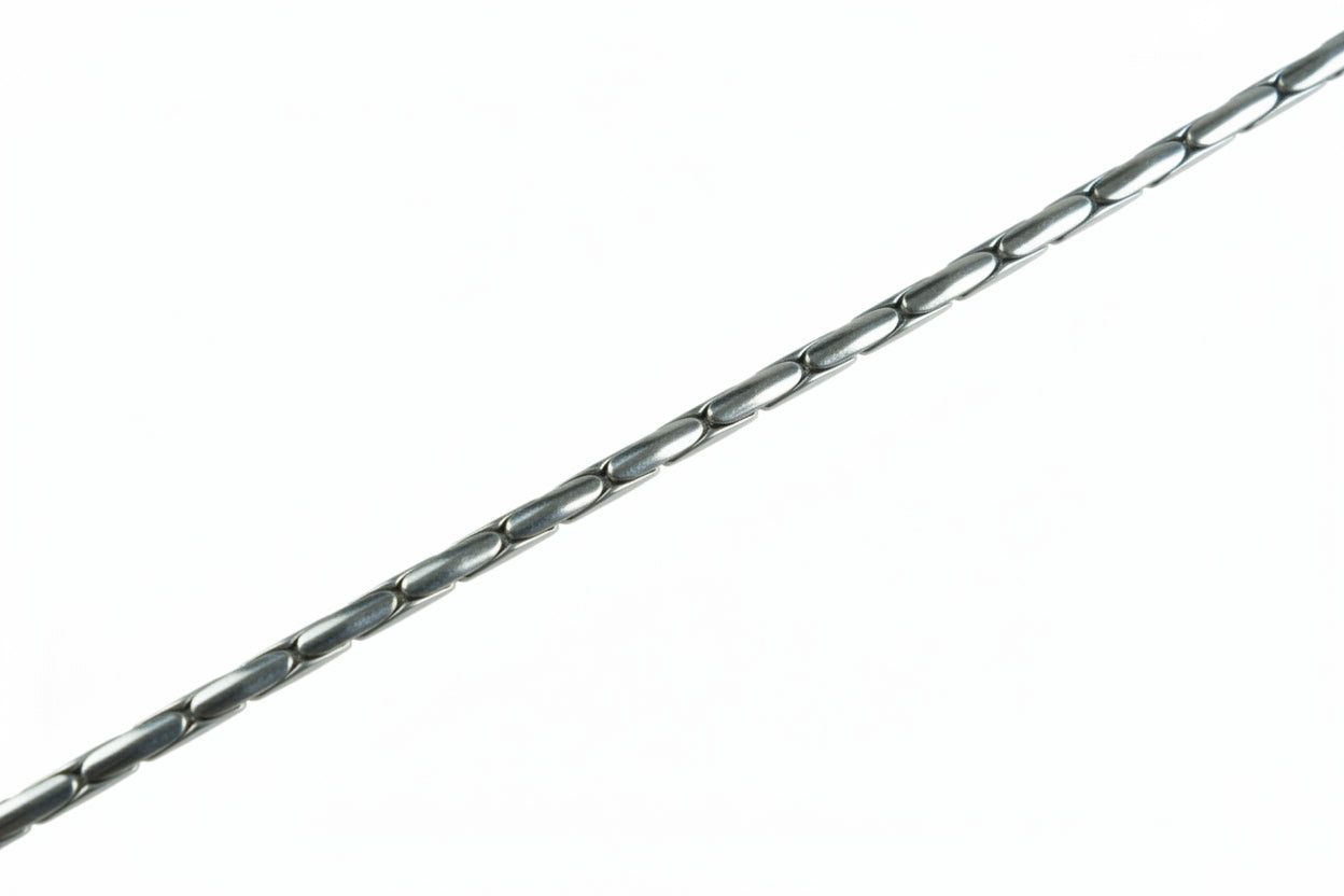 Modern Bar Link Chain Necklace