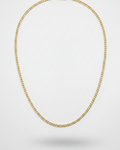 Classic Thin Cuban Chain Necklace