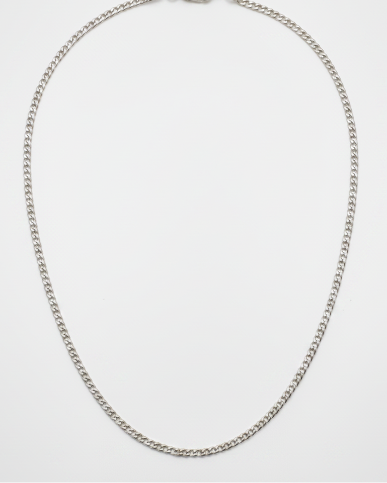 Classic Thin Cuban Chain Necklace