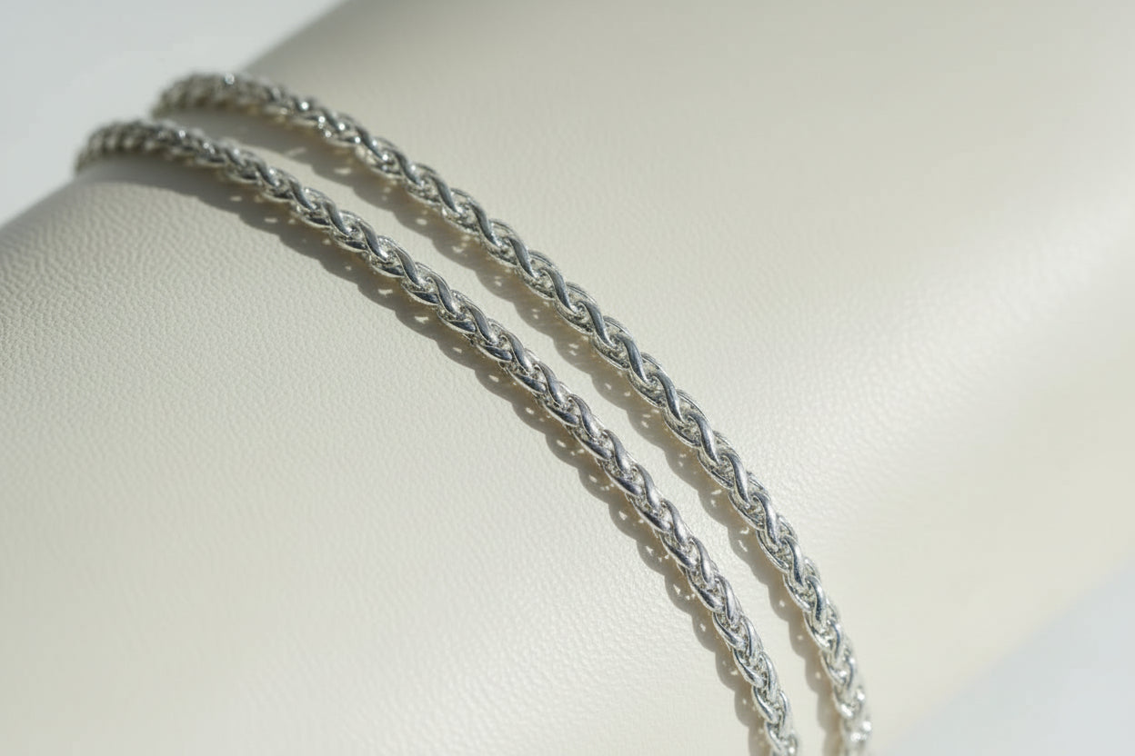 Classic Wheat Chain Necklace