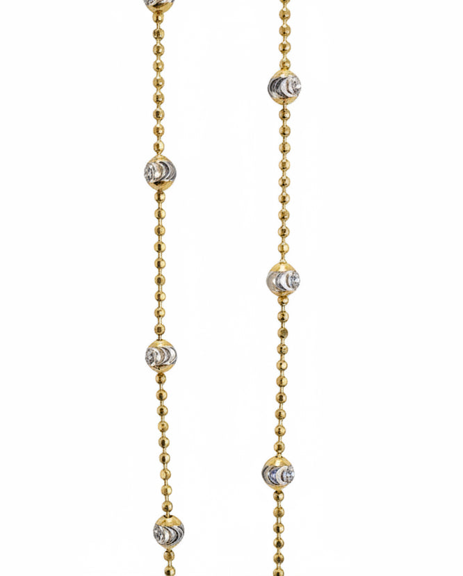 Dual Tone Beaded