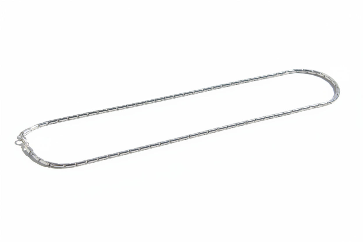 Modern Bar Link Chain Necklace