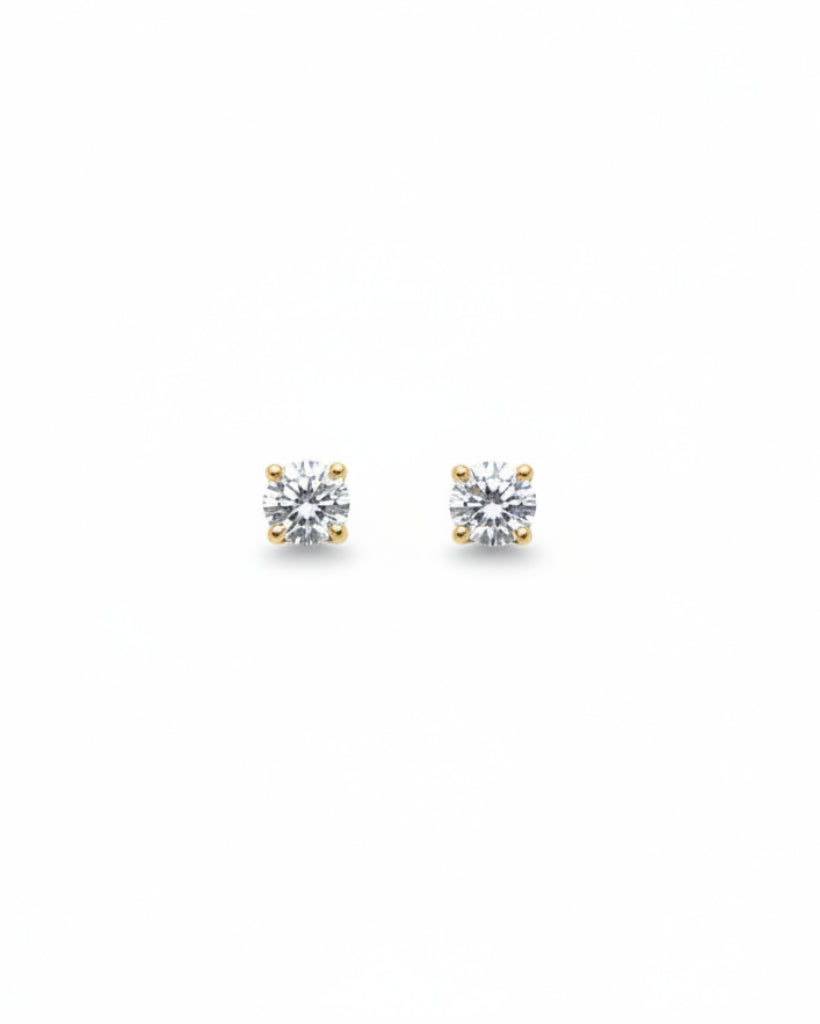 Classic Diamond Studs