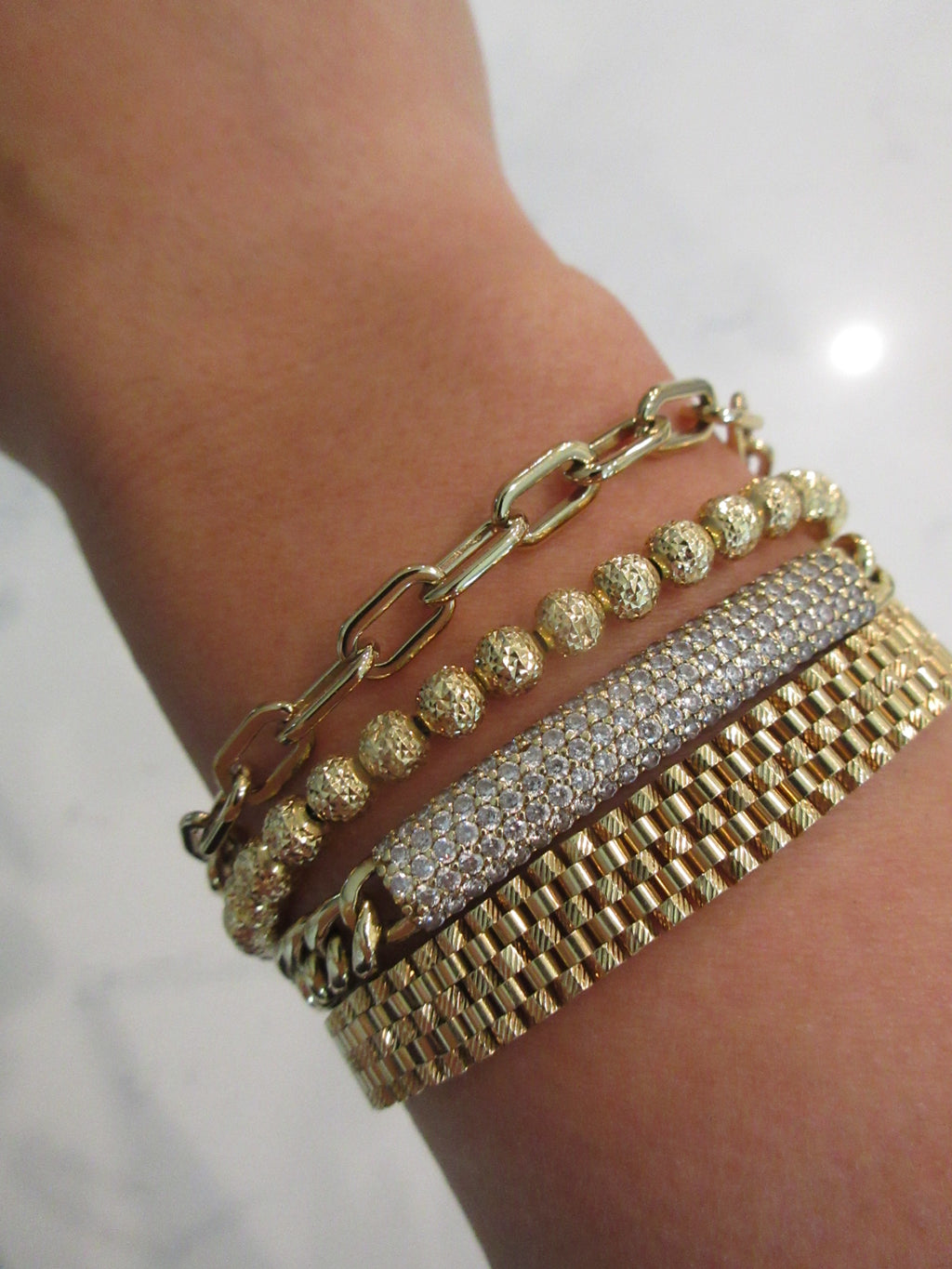 Paperclip Chain Bracelet