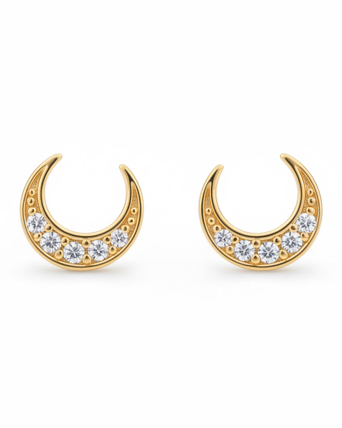 Crescent Studs