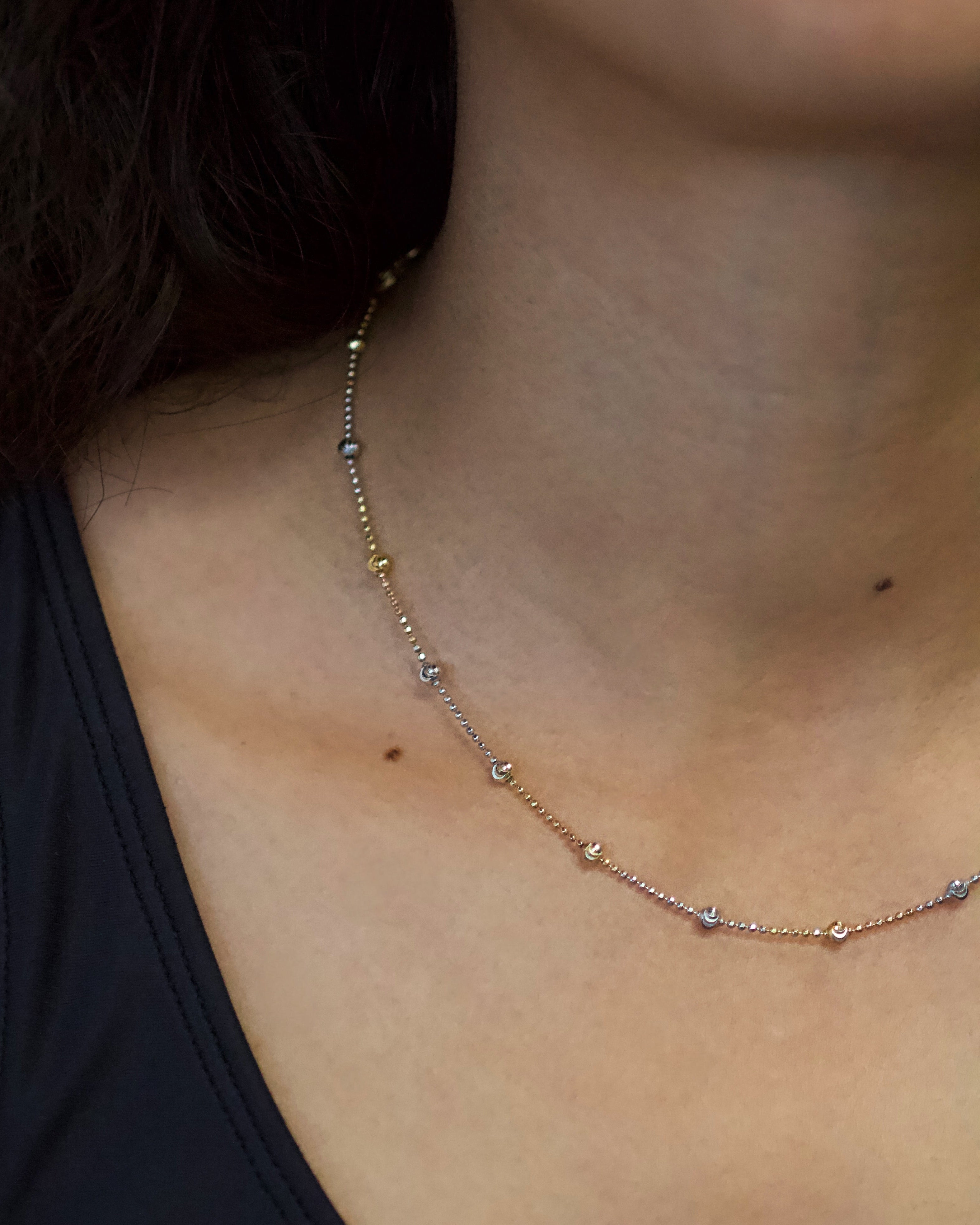 Tritone beaded