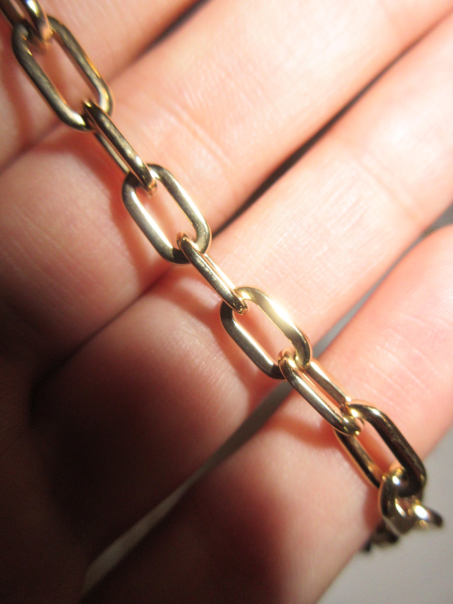 Paperclip Chain Necklace
