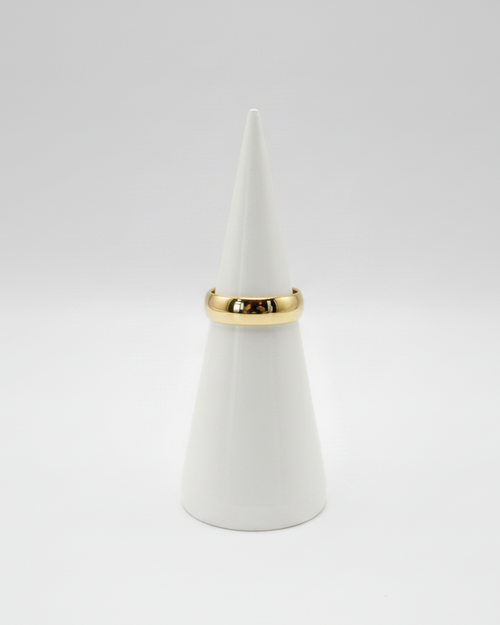 14k Solid Gold 4mm Band