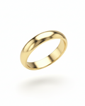 14k Solid Gold 4mm Band