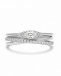 Mini Obsession and Eye Stack (Silver)