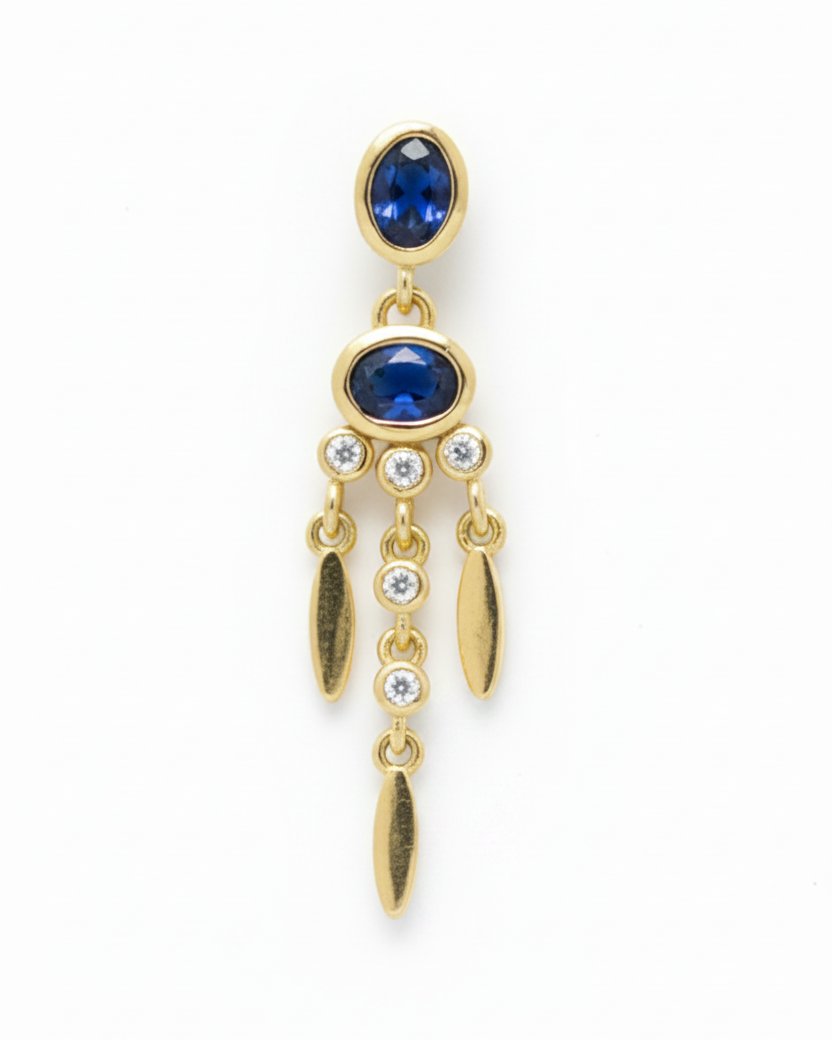 Dream Catcher Dangle Flatback Earrings