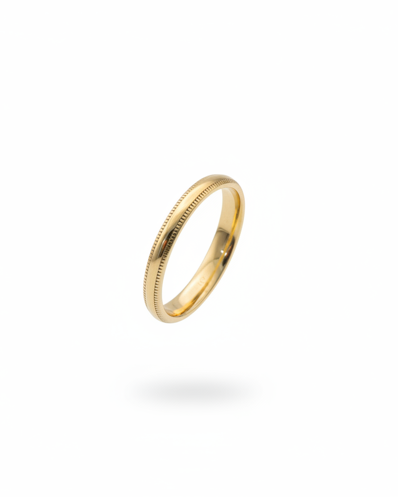 14K Solid Gold Band