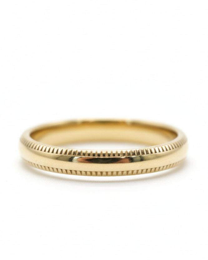 14K Solid Gold Band