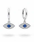 Evil Eye Hoops