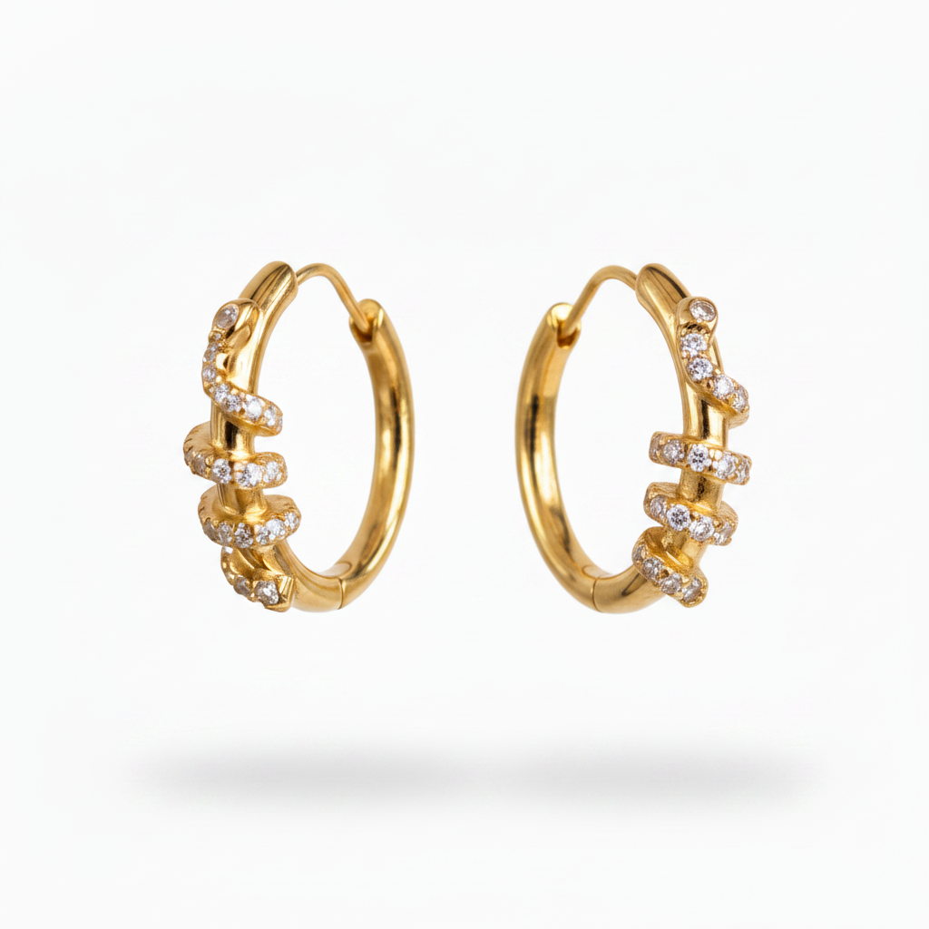 Coil Chic Hoops