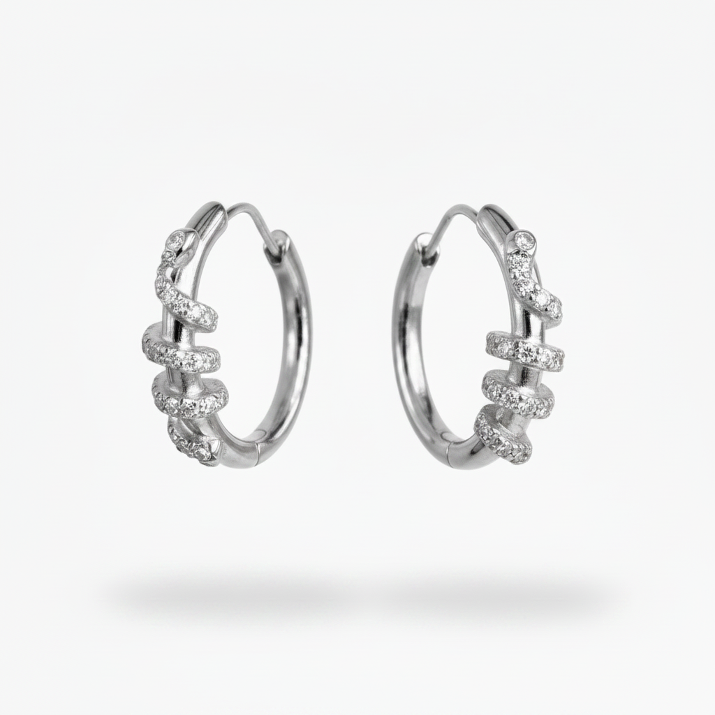 Coil Chic Hoops