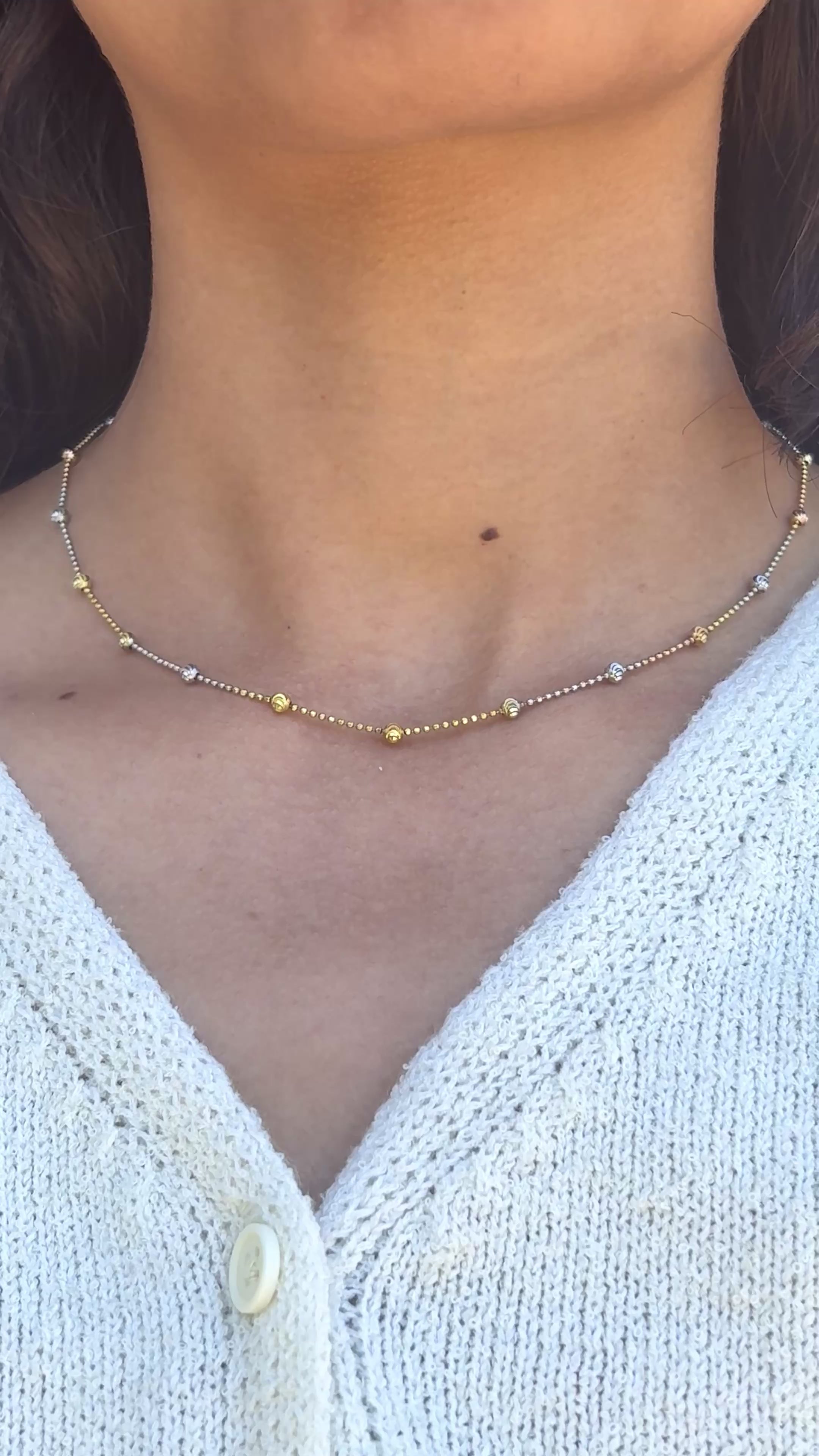 Tritone beaded
