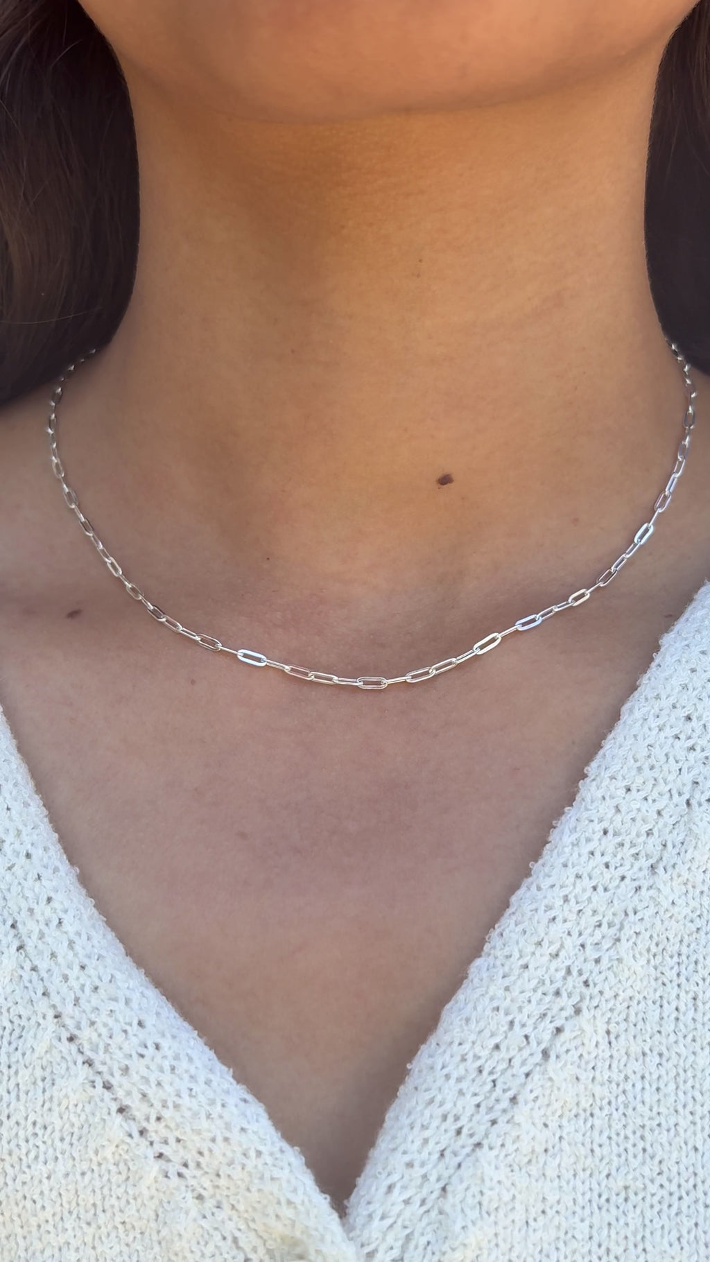Mini Paperclip Chain